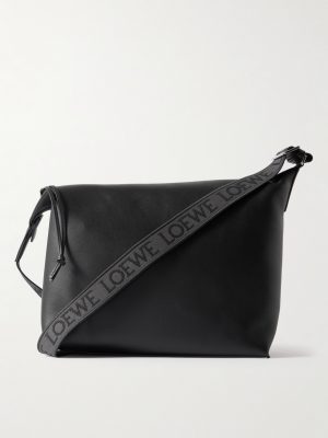Cubi Leather Messenger Bag