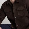 Croc-Effect Suede Jacket - CU Croc-Effect Suede Jacket - CU