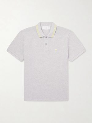 Logo-Embroidered Cotton-Jersey Polo Shirt