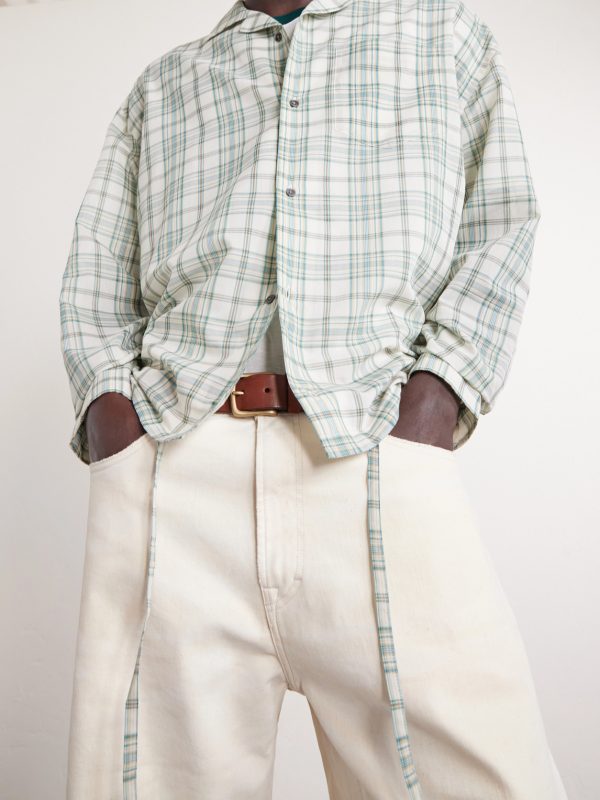 Checked Poplin Shirt - CU