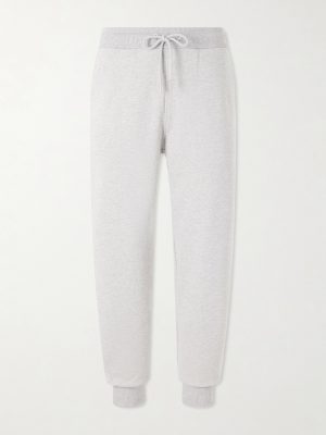 Logo-Embroidered Cotton-French Terry Sweatpants