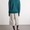 Knitted Wool and Cotton-Blend Polo Sweater - BK Knitted Wool and Cotton-Blend Polo Sweater - BK