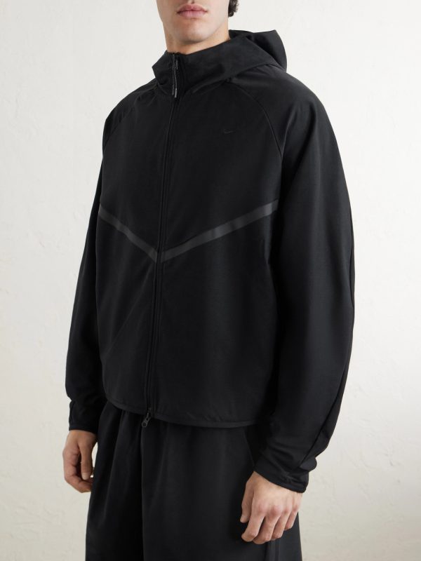 Tech Shori Logo-Embroidered Dri-FIT Shell Jacket - FR Tech Shori Logo-Embroidered Dri-FIT Shell Jacket - FR