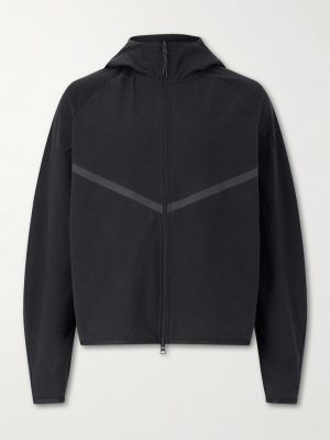 Tech Shori Logo-Embroidered Dri-FIT Shell Jacket Tech Shori Logo-Embroidered Dri-FIT Shell Jacket