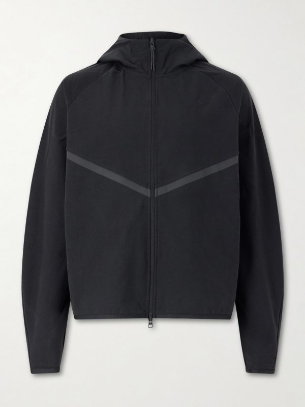 Tech Shori Logo-Embroidered Dri-FIT Shell Jacket Tech Shori Logo-Embroidered Dri-FIT Shell Jacket