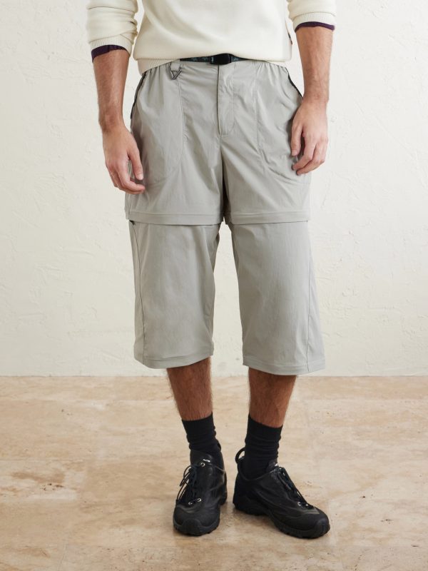 ACG Five Towers 2 Straight-Leg Belted Logo-Print Shell Cargo Trousers - E1 ACG Five Towers 2 Straight-Leg Belted Logo-Print Shell Cargo Trousers - E1