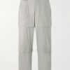 ACG Five Towers 2 Straight-Leg Belted Logo-Print Shell Cargo Trousers ACG Five Towers 2 Straight-Leg Belted Logo-Print Shell Cargo Trousers