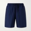 Tech Shori Wide-Leg Logo-Embroidered Dri-FIT Drawstring Shorts