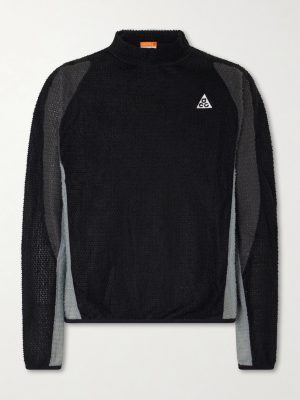 ACG Wolf Lichen Logo-Embroidered Polartec® Fleece Sweater