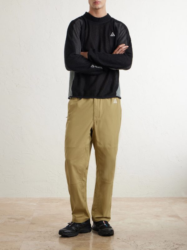 ACG Wolf Lichen Logo-Embroidered Polartec® Fleece Sweater - OU