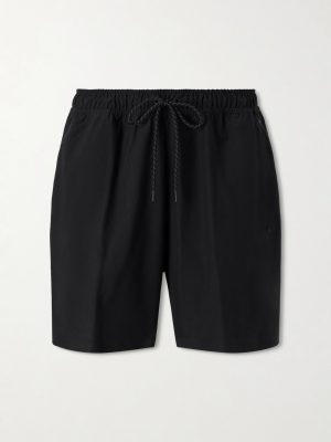 Tech Shori Wide-Leg Logo-Embroidered Dri-FIT Drawstring Shorts Tech Shori Wide-Leg Logo-Embroidered Dri-FIT Drawstring Shorts
