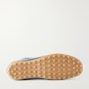 Moon Shoe Leather-Trimmed Shell Sneakers - E1 Moon Shoe Leather-Trimmed Shell Sneakers - E1