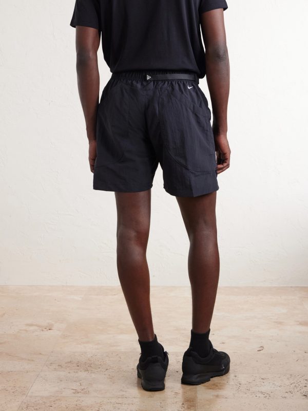 ACG Dolomiti Straight-Leg Logo-Appliquéd Shell Shorts - BK ACG Dolomiti Straight-Leg Logo-Appliquéd Shell Shorts - BK