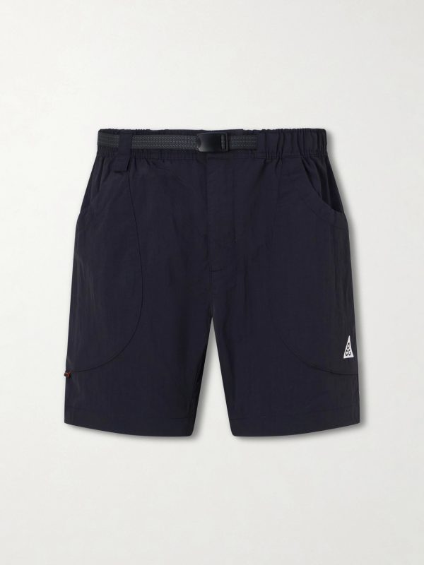 ACG Dolomiti Straight-Leg Logo-Appliquéd Shell Shorts ACG Dolomiti Straight-Leg Logo-Appliquéd Shell Shorts