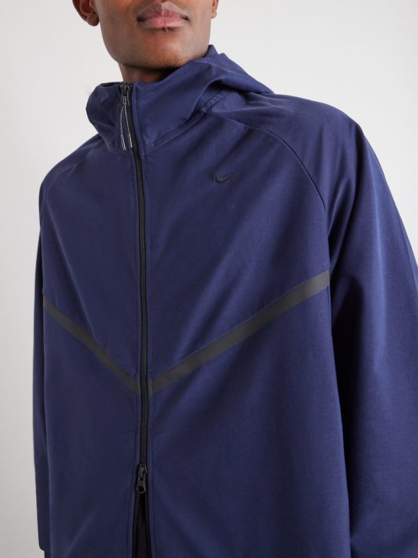 Tech Shori Logo-Embroidered Shell Jacket - CU