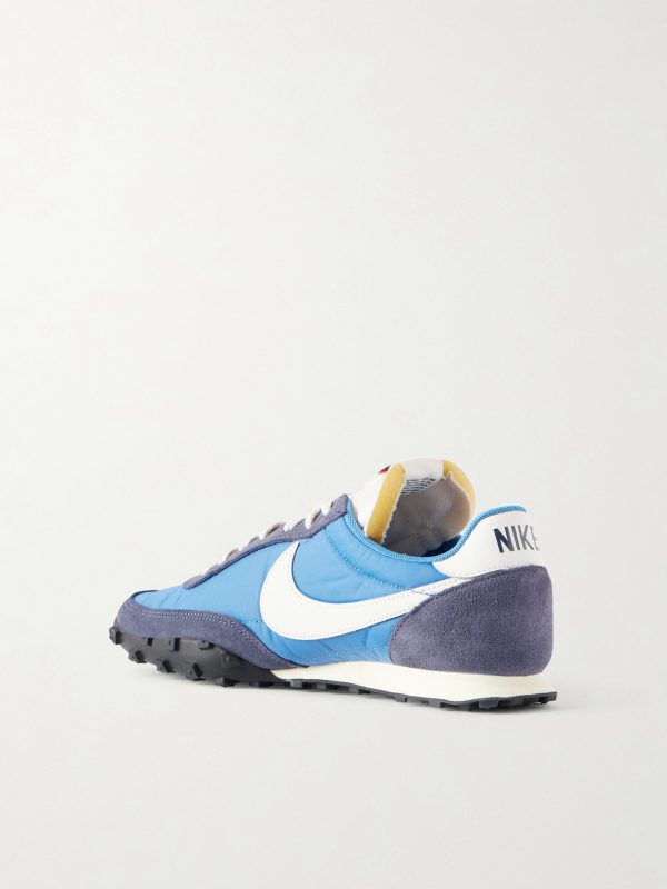 Waffle Racer Nylon, Suede and Leather Sneakers - BK Waffle Racer Nylon, Suede and Leather Sneakers - BK