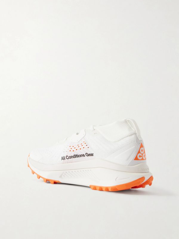 ACG Zegama Trail Rubber-Trimmed Mesh Running Sneakers - BK