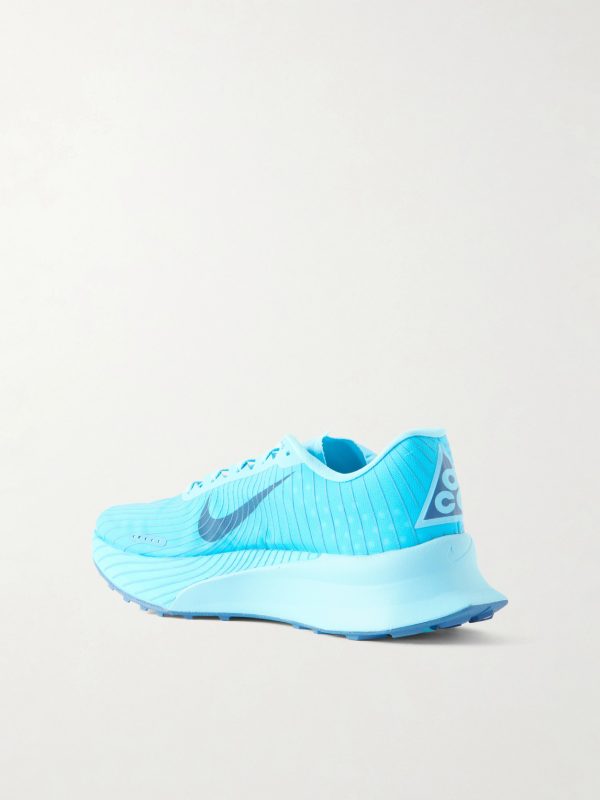 ACG Ultrafly Trail Rubber-Trimmed Mesh Running Sneakers - BK ACG Ultrafly Trail Rubber-Trimmed Mesh Running Sneakers - BK