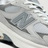 ABZORB 2010 Leather-Trimmed Mesh Sneakers - CU