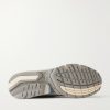 992 Suede-Trimmed Mesh Sneakers - E1 992 Suede-Trimmed Mesh Sneakers - E1