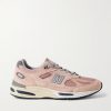 991v2 Suede and Mesh Sneakers 991v2 Suede and Mesh Sneakers