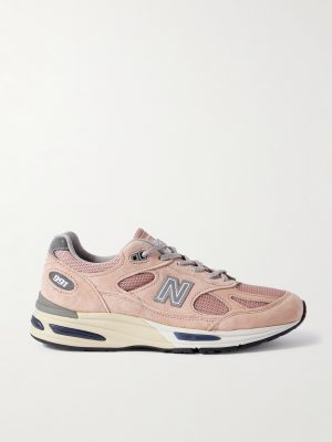 991v2 Suede and Mesh Sneakers 991v2 Suede and Mesh Sneakers