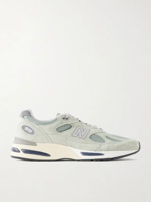 991v2 Suede and Mesh Sneakers 991v2 Suede and Mesh Sneakers