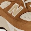 991v1 Suede-Trimmed Mesh Sneakers - CU