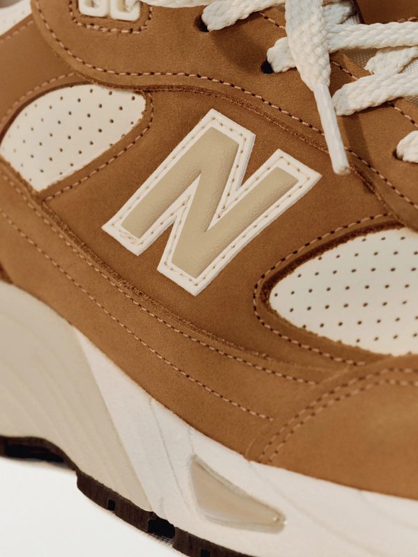 991v1 Suede-Trimmed Mesh Sneakers - CU