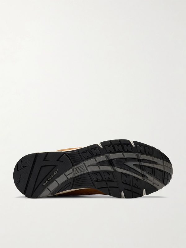 991v1 Suede-Trimmed Mesh Sneakers - E1