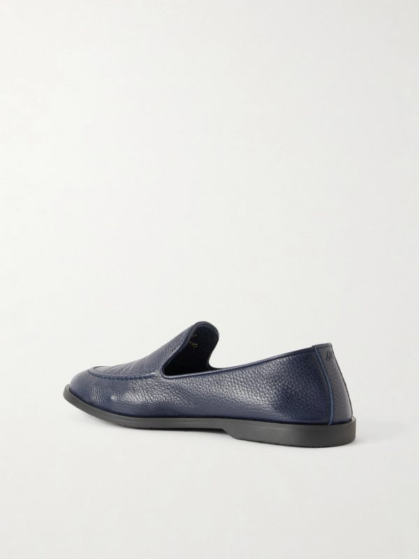 Cornwall Full-Grain Deerskin Loafers - BK Cornwall Full-Grain Deerskin Loafers - BK