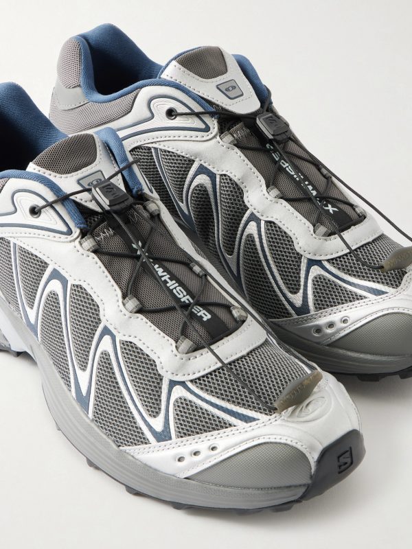 XT-WHISPER Rubber-Trimmed Mesh Sneakers - CU XT-WHISPER Rubber-Trimmed Mesh Sneakers - CU