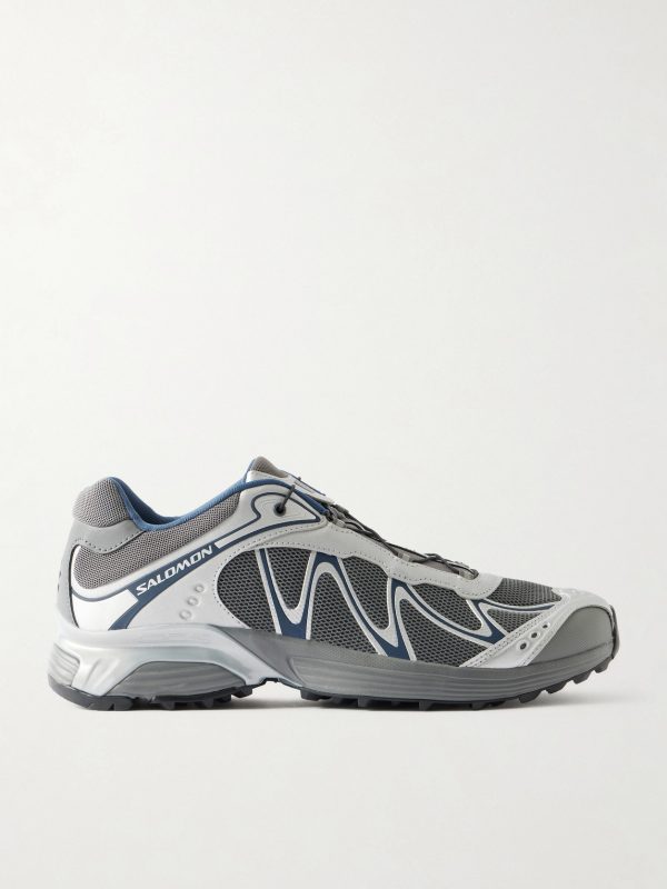 XT-WHISPER Rubber-Trimmed Mesh Sneakers XT-WHISPER Rubber-Trimmed Mesh Sneakers