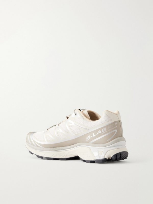 XT-6 Rubber-Trimmed Mesh Sneakers - BK XT-6 Rubber-Trimmed Mesh Sneakers - BK