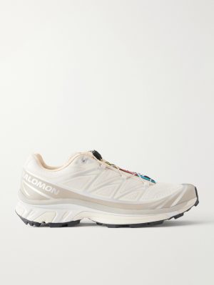 XT-6 Rubber-Trimmed Mesh Sneakers