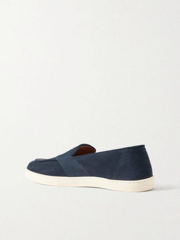 Joey Nubuck Penny Loafers - BK