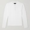 Cotton-Jersey Henley T-Shirt