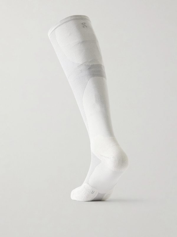 + Post Archive Faction Stretch-Knit Running Socks - BK