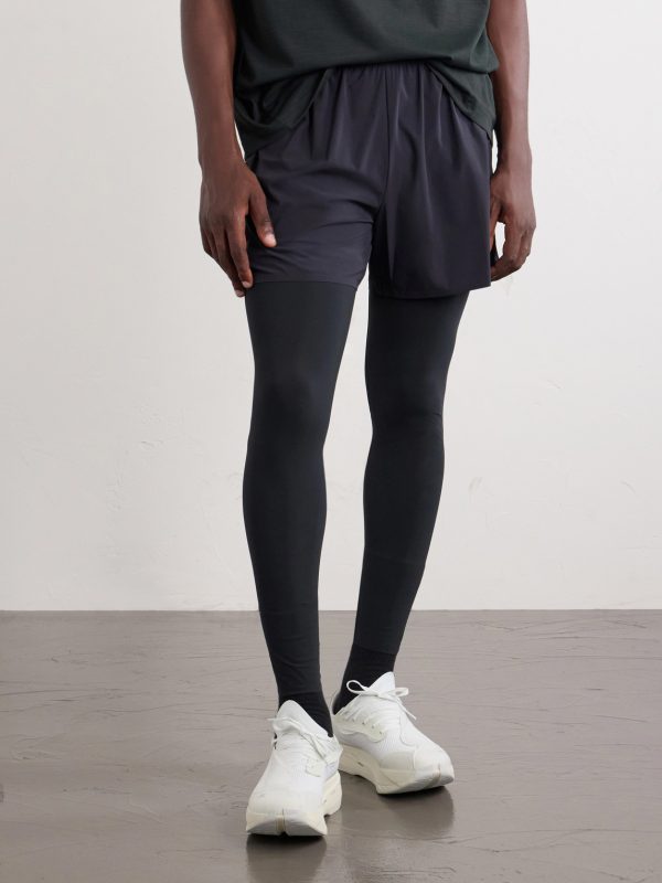 + Post Archive Faction Cloudbloom Stretch-Knit and Mesh Sneakers - OU + Post Archive Faction Cloudbloom Stretch-Knit and Mesh Sneakers - OU