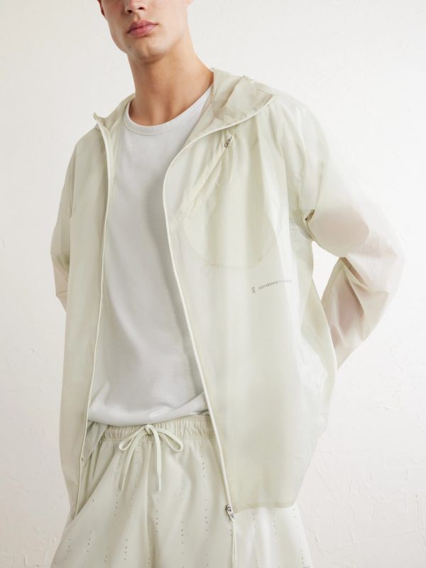 + Post Archive Faction Zero Logo-Print Shell Jacket - CU