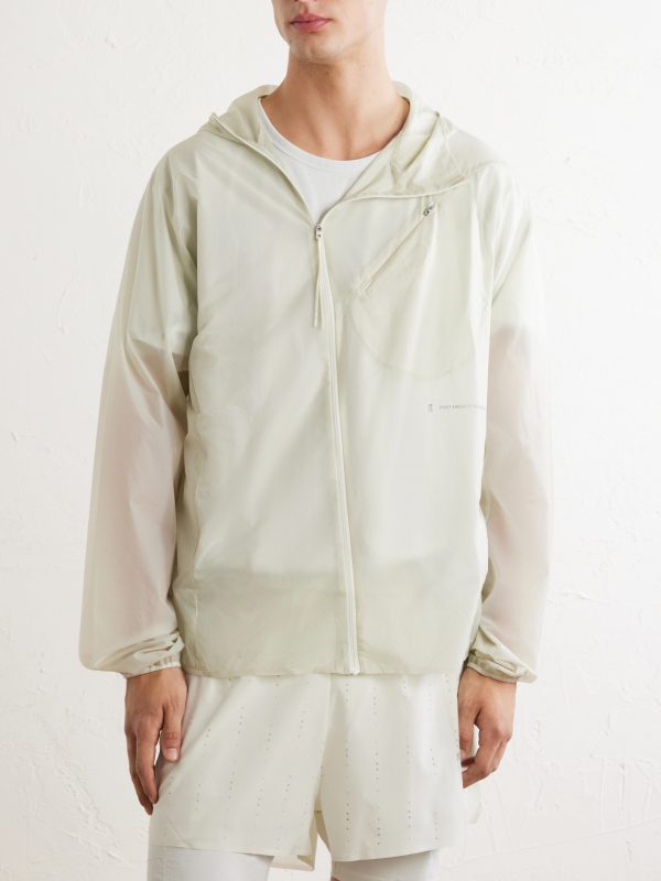 + Post Archive Faction Zero Logo-Print Shell Jacket - FR