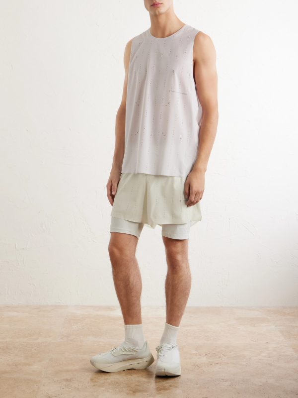 + Post Archive Faction Zero Singlet Recycled-Jersey Running Top - OU + Post Archive Faction Zero Singlet Recycled-Jersey Running Top - OU