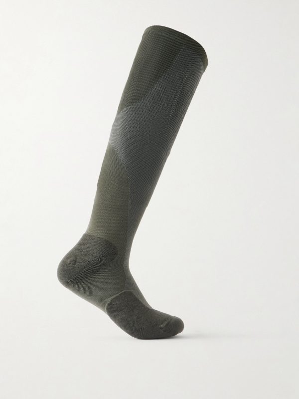 + Post Archive Faction Stretch-Knit Running Socks