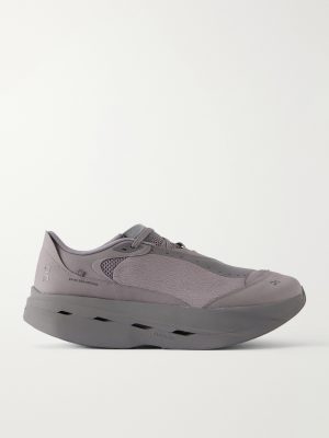 + Post Archive Faction Cloudbloom Stretch-Knit and Mesh Sneakers + Post Archive Faction Cloudbloom Stretch-Knit and Mesh Sneakers