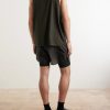 + Post Archive Faction Zero Perforated Reycled-Jersey Running Top - BK