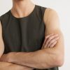 + Post Archive Faction Zero Perforated Reycled-Jersey Running Top - CU