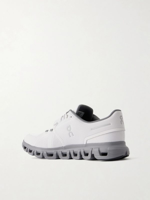 Cloud 6 Rubber-Trimmed Mesh Slip-On Sneakers - BK Cloud 6 Rubber-Trimmed Mesh Slip-On Sneakers - BK