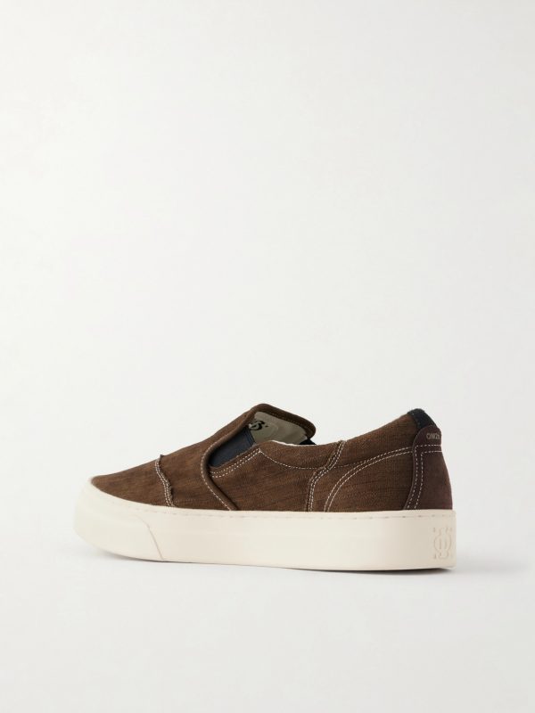 Lister Canvas Slip-On Sneakers - BK Lister Canvas Slip-On Sneakers - BK