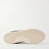 Matta Leather-Trimmed Suede Sneakers - E1