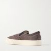 Lister Suede Slip-On Sneakers - BK Lister Suede Slip-On Sneakers - BK